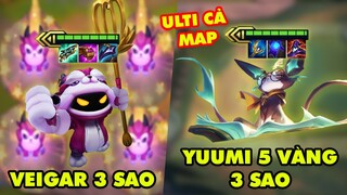 TOP khoảnh khắc điên rồ nhất Đấu Trường Chân Lý 172: Veigar 3 sao mùa 6, Yuumi Ulti bằng cả map