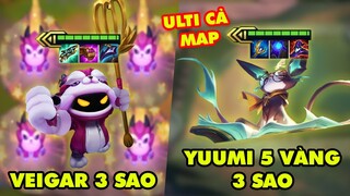 TOP khoảnh khắc điên rồ nhất Đấu Trường Chân Lý 172: Veigar 3 sao mùa 6, Yuumi Ulti bằng cả map