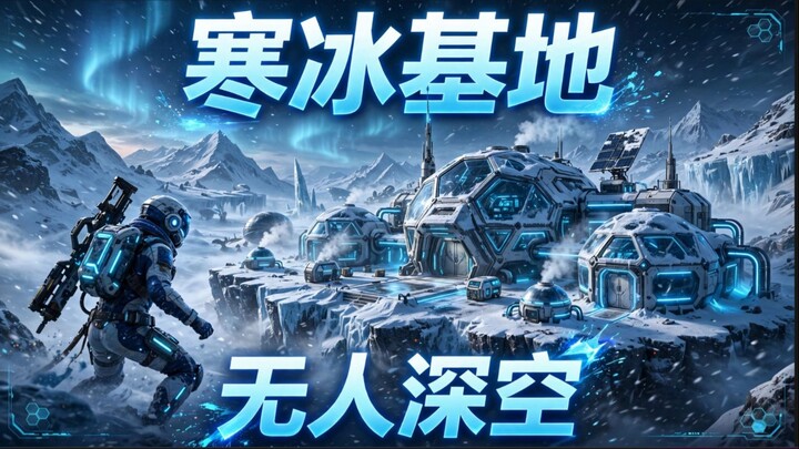I Built a Frozen Base That Looks INSANE ❄️ 极寒星球基地