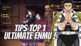 TIPS TOP 1 DEMON HUNTING ULTIMATE ENMU JANGAN SAMPAI DIA ULTIMATE ❗❗- DS: BLADE OF HASHIRA