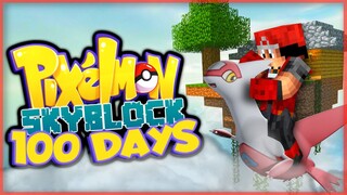 100 DAYS IN PIXELMON SKYBLOCK! Minecraft Pixelmon Series! Episode 6