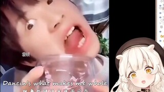 [Cooked] Japanese cute loli watched "Seamless Connection" and tried to imitate