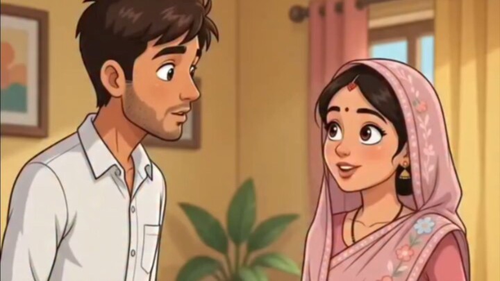 patni boli duggu ke Papa Dekho mujhe Kya Mila Pati hairan Ho Kar dekhne lagta hai
