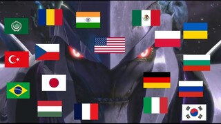 Transformers Prime - "NO ONE RIDS ME OF OPTIMUS PRIME BUT ME" in 18 different languages