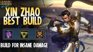 Best Item Build for Xin Zhao | XZ Gameplay | Jungler Xin Zhao Wild Rift Build And Runes Guide -Lolwr