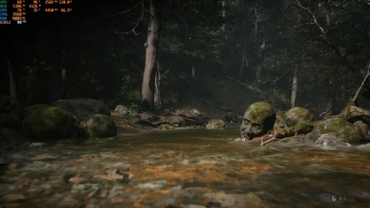 Performance of the 5600 and 6600 XT in the Black Myth: Wukong Benchmark