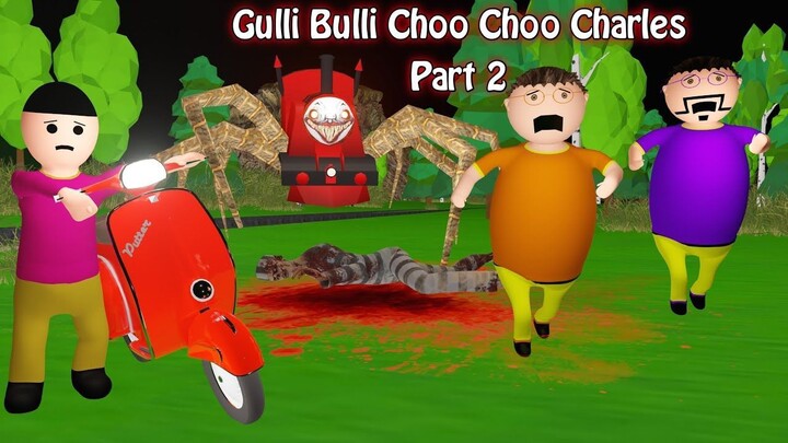 Gulli Bulli Aur Choo Choo Charles Horror Train Part 2 | Gulli Bulli Cartoon | Cartoon