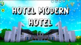 Cách xây hotel hiện đại phần 1 (nhà 13 ) #MiniWorld | How to build a modern hotel in Minecraft