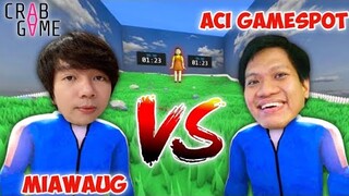 KESERUAN MIAWAUG & ACI GAMESPOT MABAR BARENG DI GAME CRAB GAME