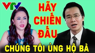 Hoan hô - MC đài VTV lên tiếng ỦNG HỘ bà Phương Hằng - VTV rất tích cực kh.ịa sao kê nhé