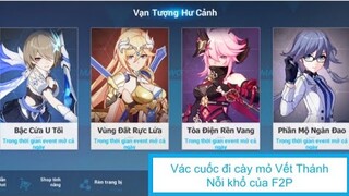Honkai impact. Vạn Tường Hư Cảnh, nỗi khổ cày đồ của F2P