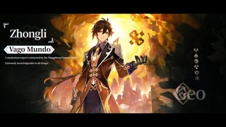 Genshin Impact Zhongli Character Trailer Demo PV JAPANESE DUB w/ Eng Sub