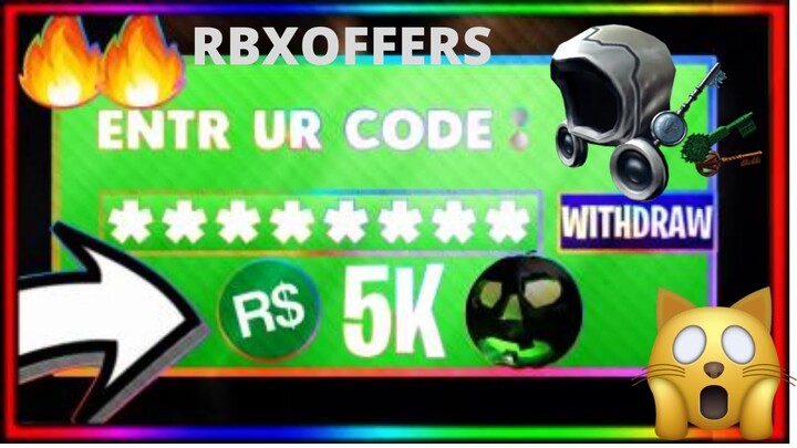 💦*ALL NEW* PROMO CODES IN RBXOFFERS [WORKING]