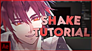 Shake Tutorial After Effects AMV 2021