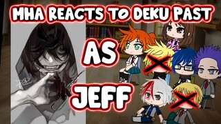 MHA/BNHA Reacts to Deku's Past as Jeff (Creepypasta) || Gacha Club ||