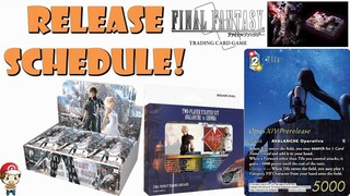 The Complete Final Fantasy TCG Buyer's Guide - Full Release Schedule!