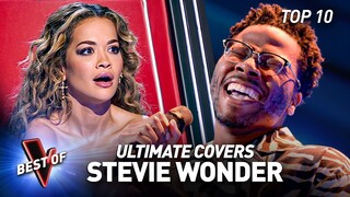 The Best STEVIE WONDER Covers on The Voice Blind Auditions!