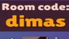 room code "dimas" di stumble guys?!! 😱