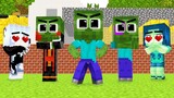 Monster School : Baby Zombie Protects Wolf girl by Clone Yourself - Sad Story - Minecraft Animation