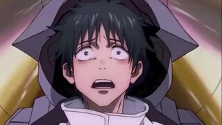 Jujutsu Kaisen animation in the style of the 80s