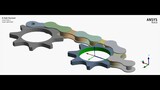 Chain Sprocket Simulation in Ansys Workbench