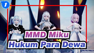 [Miku MMD] Hukum Para Dewa - Miku, Luka & Haku (Kebahagiaan Tiga Kali Lipat)_1