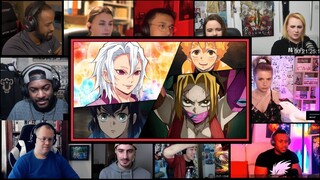 3 Wives 🔥🔥|| [Timestamps Included] Demon Slayer S2 Ep9 Reaction Mashup