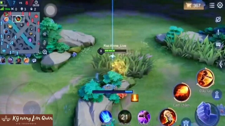 Highlight Pha đánh cực gắt - Pha trở lại combat của nữ tướng Airi #Gamehay