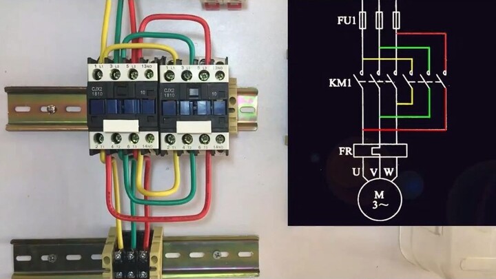 Step-by-step guide: How to wire a contactor to control motor forward and reverse rotation
