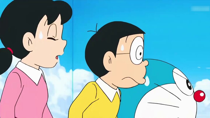 Go to the future and compete with crabs. Nobita wins the king crab buffet by mistake.