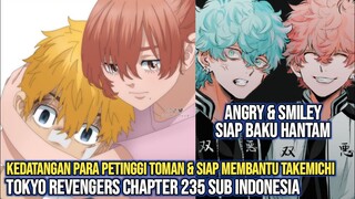 PARA MANTAN PETINGGI TOKYO MANJI SIAP MEMBANTU TAKEMICHI | TOKYO REVENGERS CHAPTER 235 SUB INDONESIA