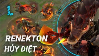 Tốc Chiến | Hiệu Ứng Skin Renekton Hủy Diệt | Yugi Gaming