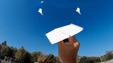 Paper folding|The longest flying paper airplane