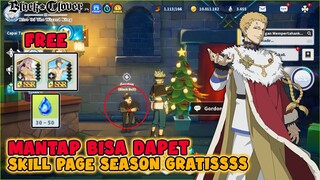 Wajib Tabung Dari Sekarang, Free Skill Page Season 1-6 || Black Clover M