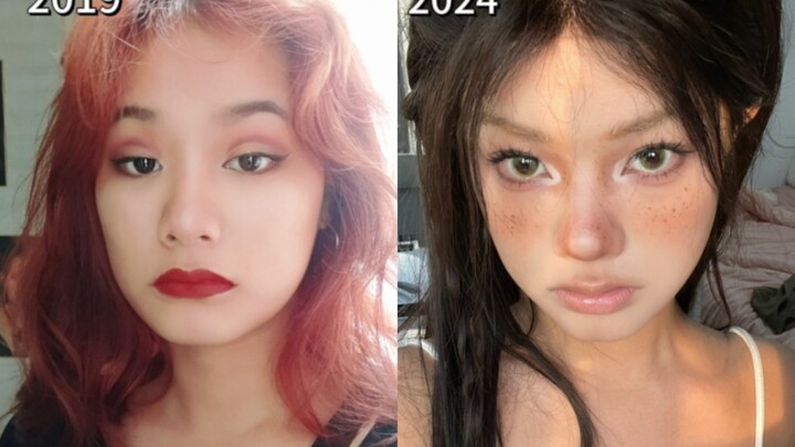 Từ năm nhất đến năm tư, kỹ năng trang điểm của mình đã đạt đến cấp độ mới!