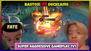 MAINIT NA LABAN NG DALAWANG MAHUSAY NA MANLALARO | BASTOS VS DECKCAMS | MLBB