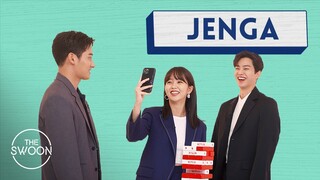 Cast of Love Alarm plays Jenga [ENG SUB]