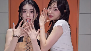 Kep1er Thẩm Tiểu Đình × H1-KEY Lý Thừa Huyên Thử thách "Let It Burn" 240629