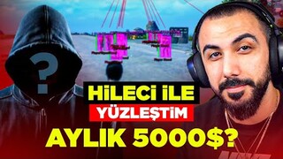 GERÇEK HİLECİ İLE YÜZLEŞTİM!! 😮 AYLIK 5000$ GELİR? HİLE KULLANAN YOUTUBER? | PUBG MOBILE