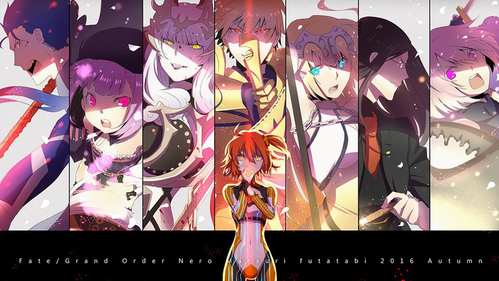 前方极致盛宴！！！全英灵高燃预警！FATE GRAND ORDER四周年纪念