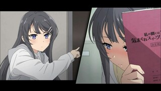 Cấm Nhìn Trộm Chị Tắm Nhá!!! Anime Giây Phút Hài Hước #4【Bunny Girl Senpai】