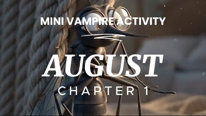 Daily of mini vampire sucking the blood