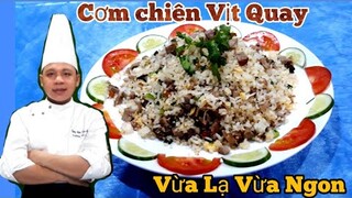 Bí Quyết Làm Món " Cơm Chiên Vịt Quay √ Bao Ngon Để Chiêu Đãi Gia Đình