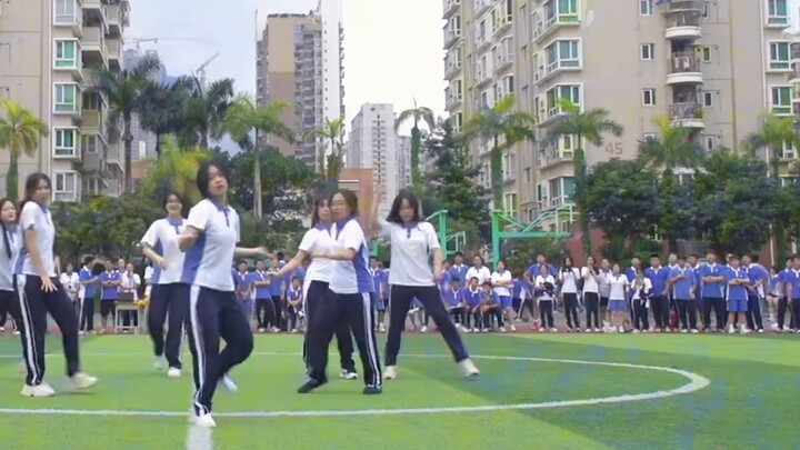 [Luowai SUPERNOVA Street Dance Club] So youthful! NEW DANCE is the perfect match with the blue sky, 
