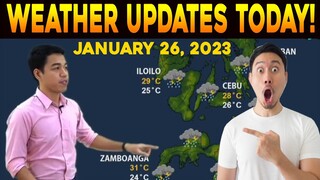 Public Weather Forecast issued at 4:00 AM | January 26, 2023 REACTION VIDEO