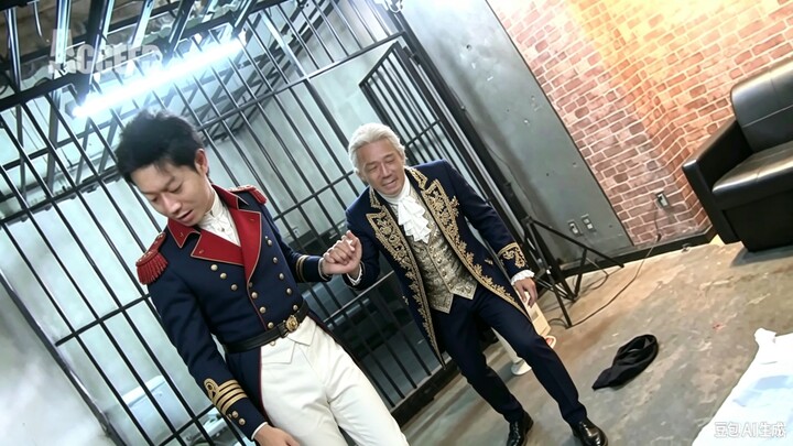 Louis XVI, about to be led to the execution ground.