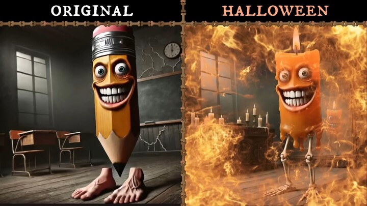 ANOMALI ORIGINAL VS HALLOWEEN VERSION