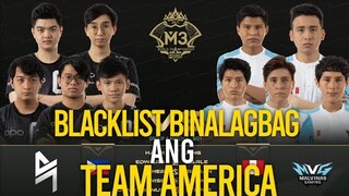 BLACKLIST BINALAGBAG ANG TEAM LATIN AMERICA