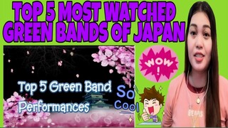 TOP 5 MOST ENTERTAINING GREEN BANDS OF JAPAN | KYOTO TACHIBANA SHS BAND | REACTION