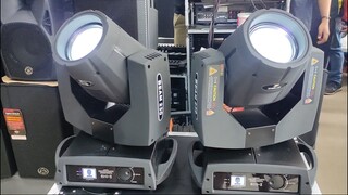 Beam 230 moving head at smoke machine ship to Masbate by SDSS vlog